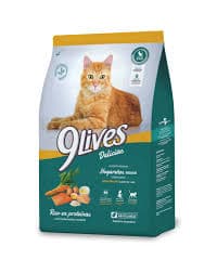 9 Lives Gato Adulto Indoor / Esterilizados 15kg