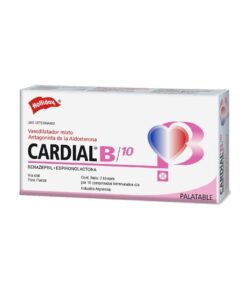 Cardial B 10 mg caja 20 comp