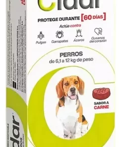 CIDAR PERROS 6,1 A 12 KG