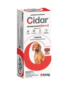 CIDAR PERROS 25,1 A 50 KG