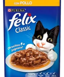 Felix Pouch Gatos Sabor Pollo 85gr
