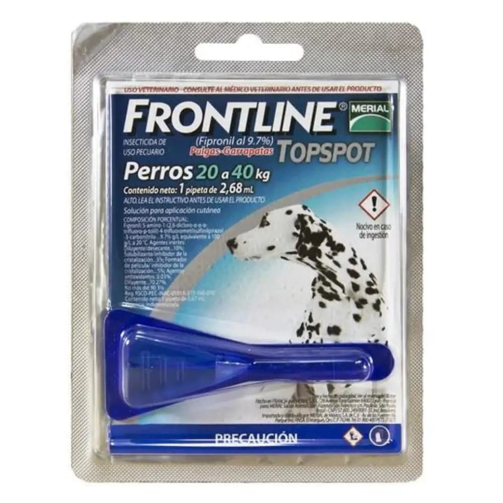 Frontline Spot On Perros 20 A 40 Kg