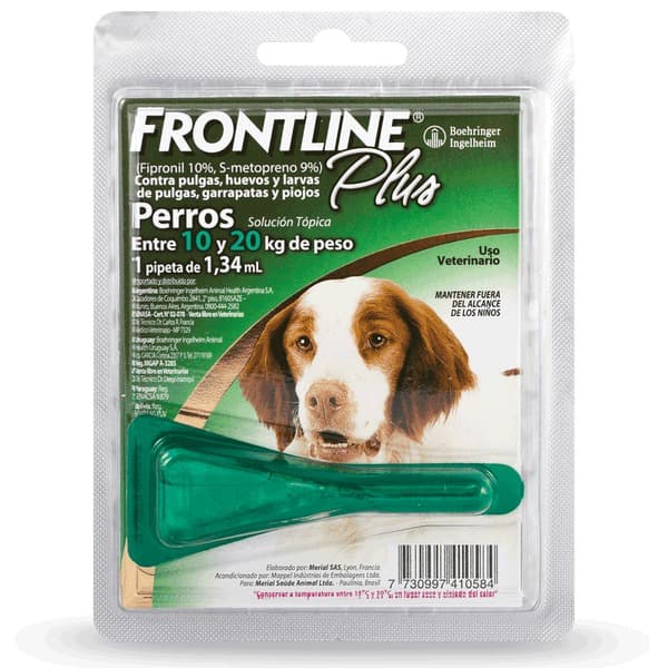 Frontline Plus Perros 10 a 20 kg