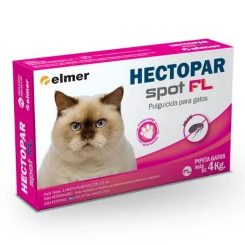 Hectopar spot FL pipeta Gatos +4 kg