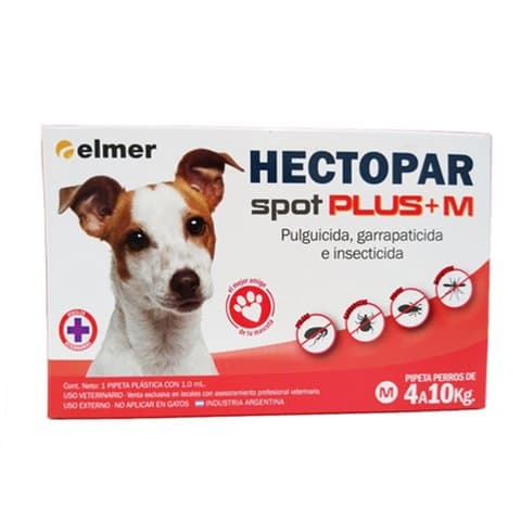 Hectopar Spot M perros 4 a 10 kg