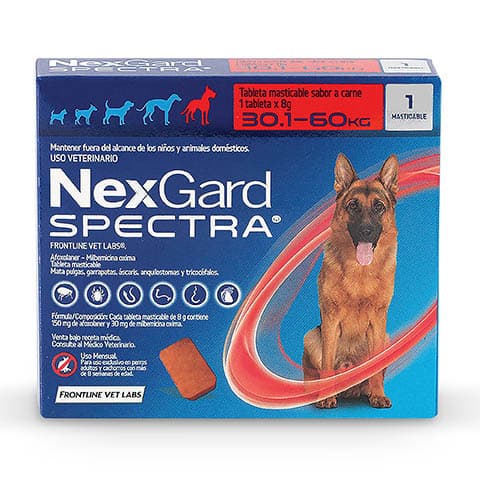 Nexgard Spectra 30,1 a 60 kg