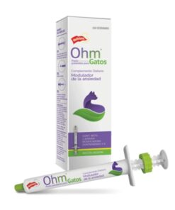 Ohm pasta palatable para gatos