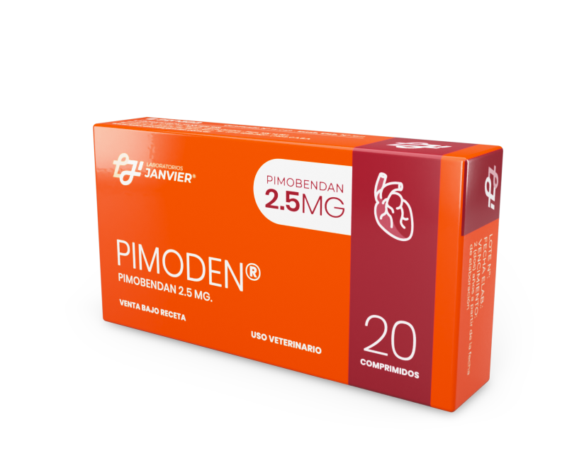 Pimoden 2.5 mg (Caja 20 compr)