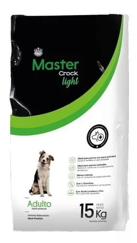 Master Crock Perros Adultos Light 15 kg