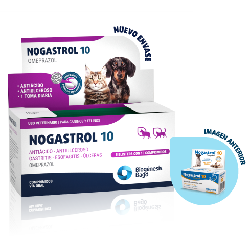 Nogastrol 10 mg (Caja 50 comp)