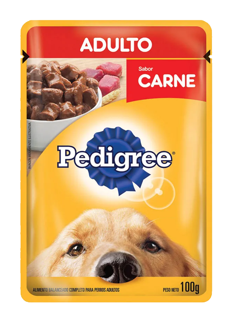 Pedigree Pouch Perro Adulto Sabor Carne 100 gr