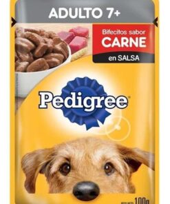 Pedigree Pouch Perro Adulto Senior Sabor Carne 100 gr