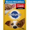 Pedigree Pouch Perro Adulto Raza Pequeña Sabor Carne 100 gr