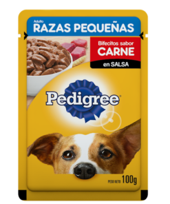 Pedigree Pouch Perro Adulto Raza Pequeña Sabor Carne 100 gr