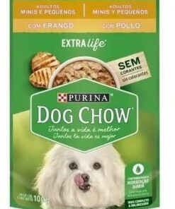 Pouch Dog Chow Perro Adulto Sabor Pollo 100gr