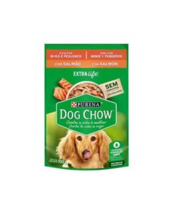 Pouch Dog Chow Perro Adulto Sabor Salmón 100gr