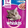 Pouch Whiskas Gato Adulto Sabor Sardina 85 gr