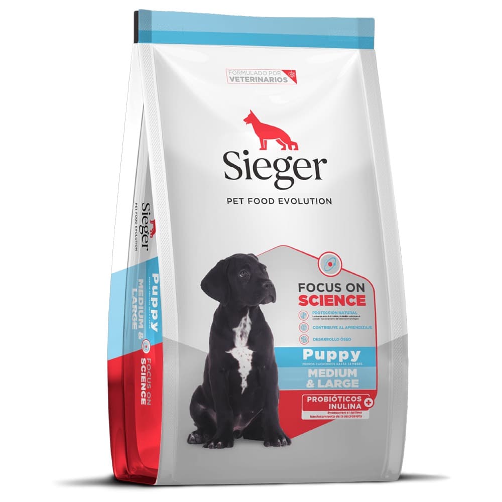 Sieger Cachorro Raza Grande 15kg