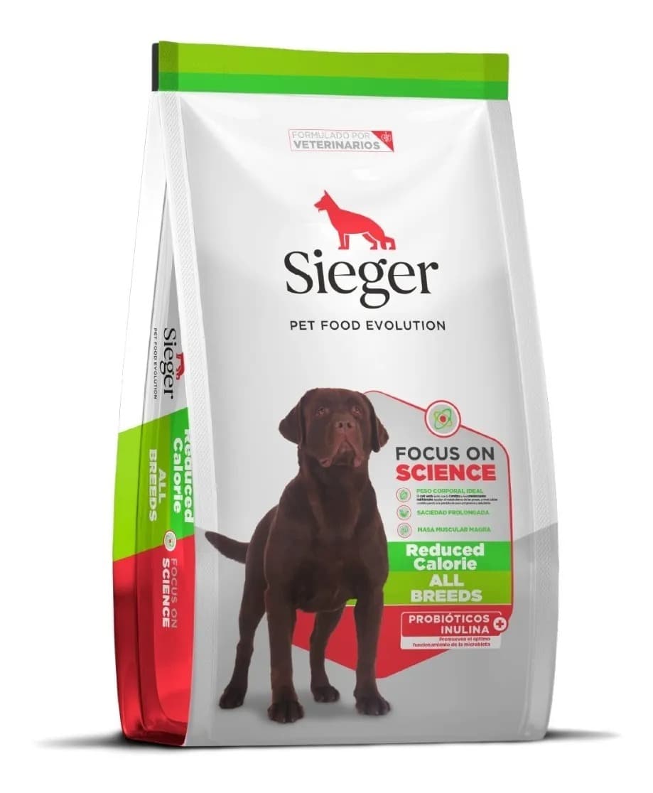 Sieger Perros Adultos Reducido en Calorías 12kg