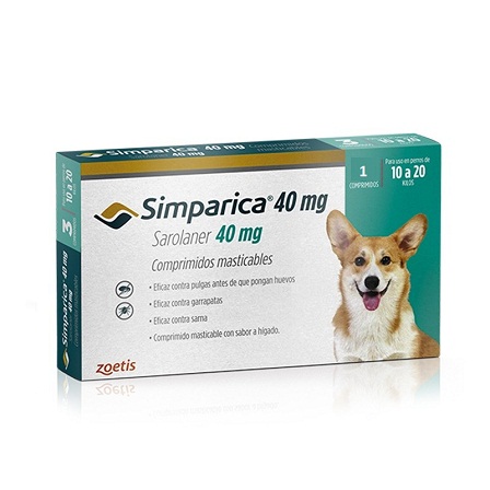 Simparica 10 A 20 Kg